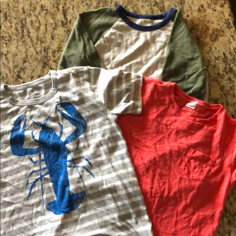 3 JCrew Boys t-shirts